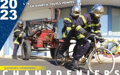 Le calendrier des Sapeurs-Pompiers de Champdeniers est arrivé