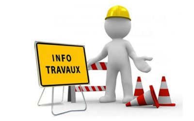 Information travaux GEREDIS en centre-bourg sur la D745